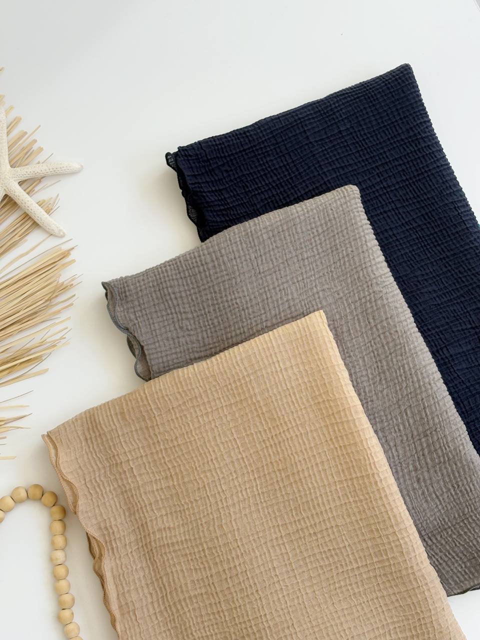 3024-شال پلیسه دور سوفی