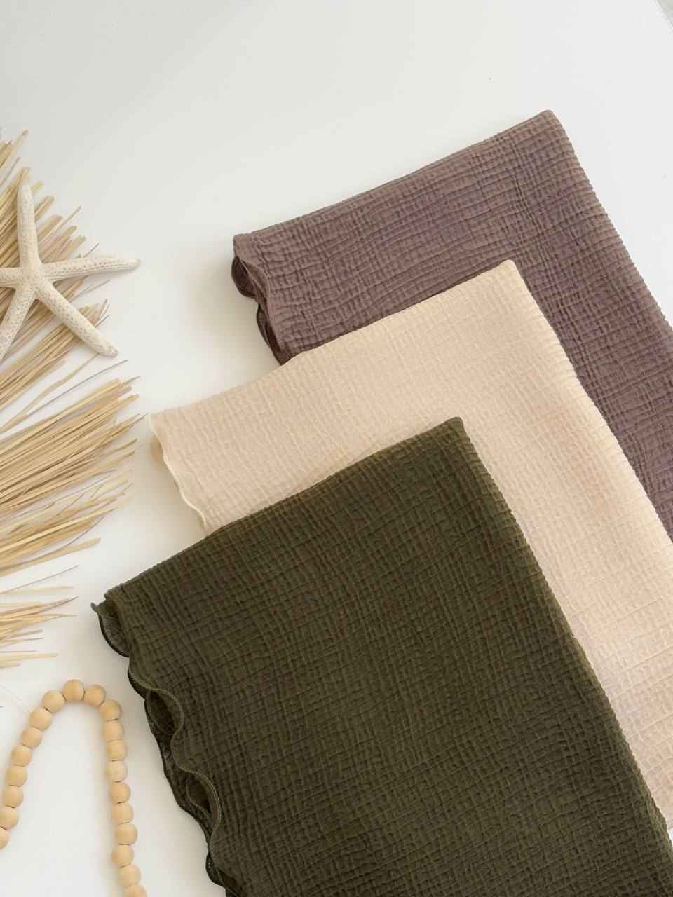 3024-شال پلیسه دور سوفی