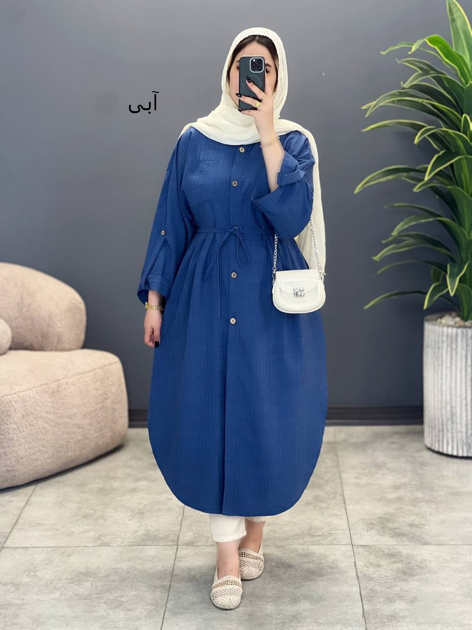 3028-مانتو بلند هانا