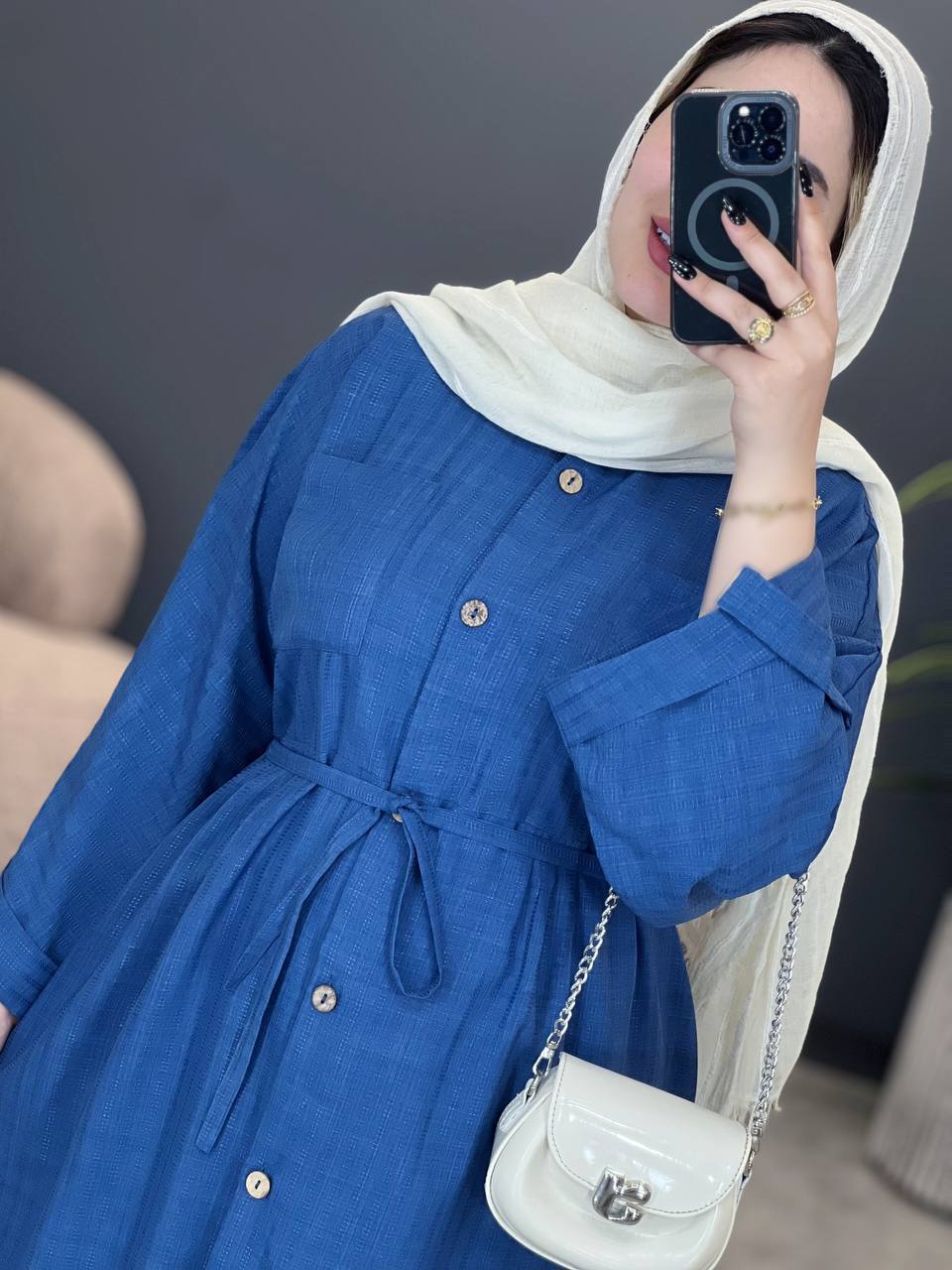 3028-مانتو بلند هانا