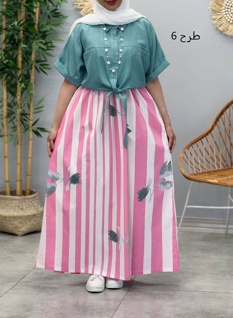 3030-پیراهن سامر ماکسی