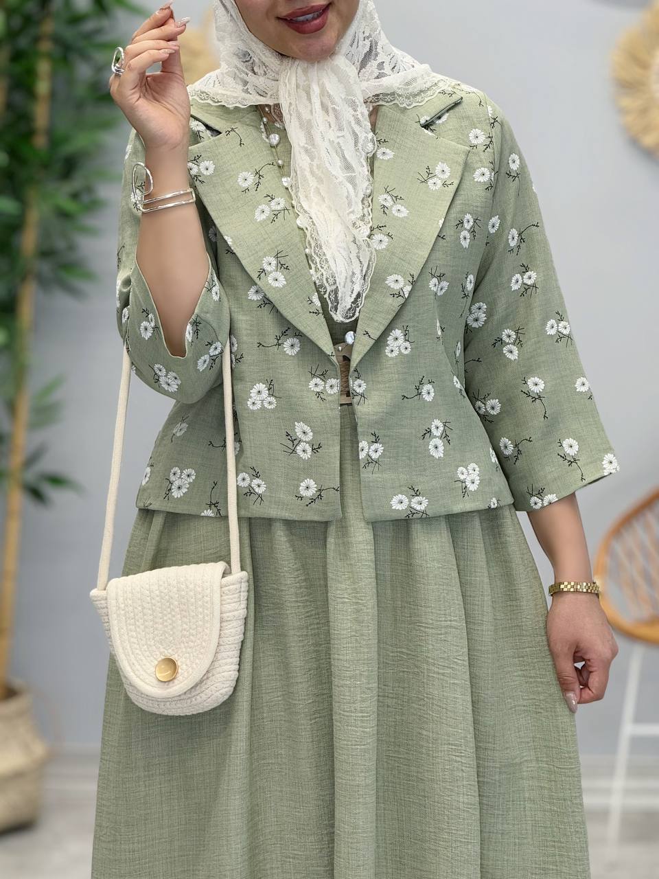 3032-کت و سارافن طناز