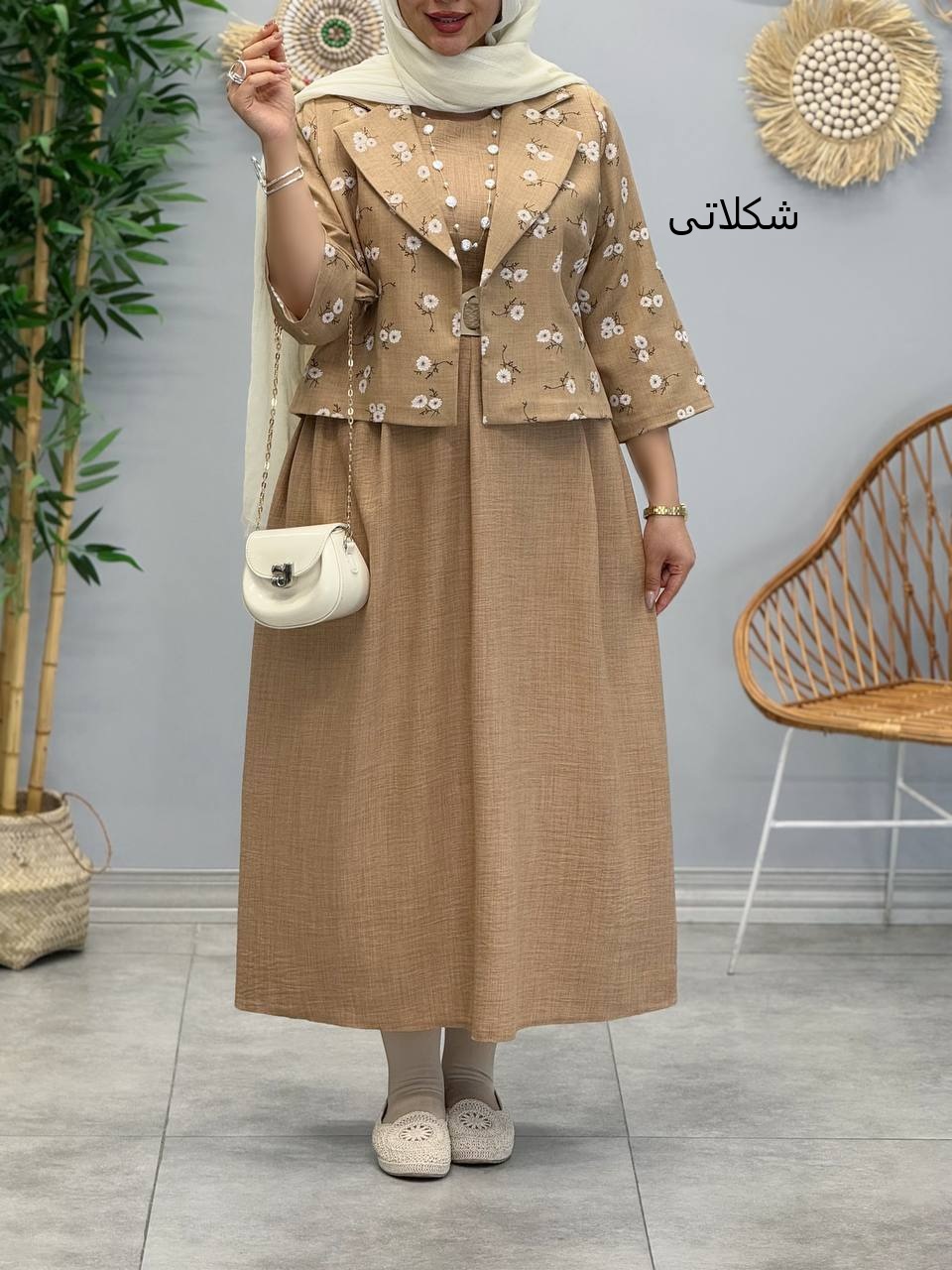 3032-کت و سارافن طناز