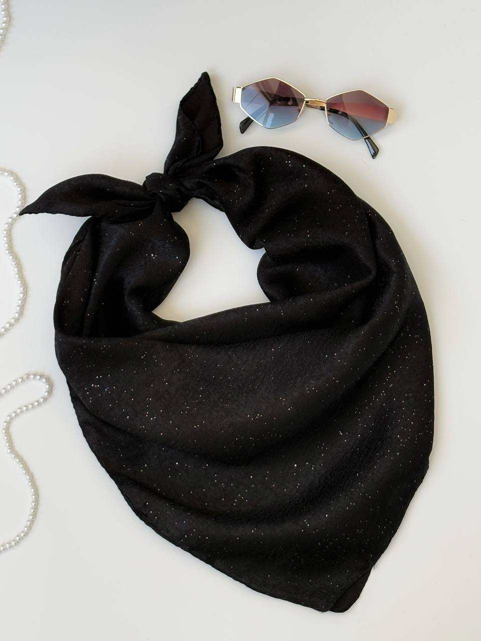 3037-مینی اسکارف شاین(ویژه محرم)