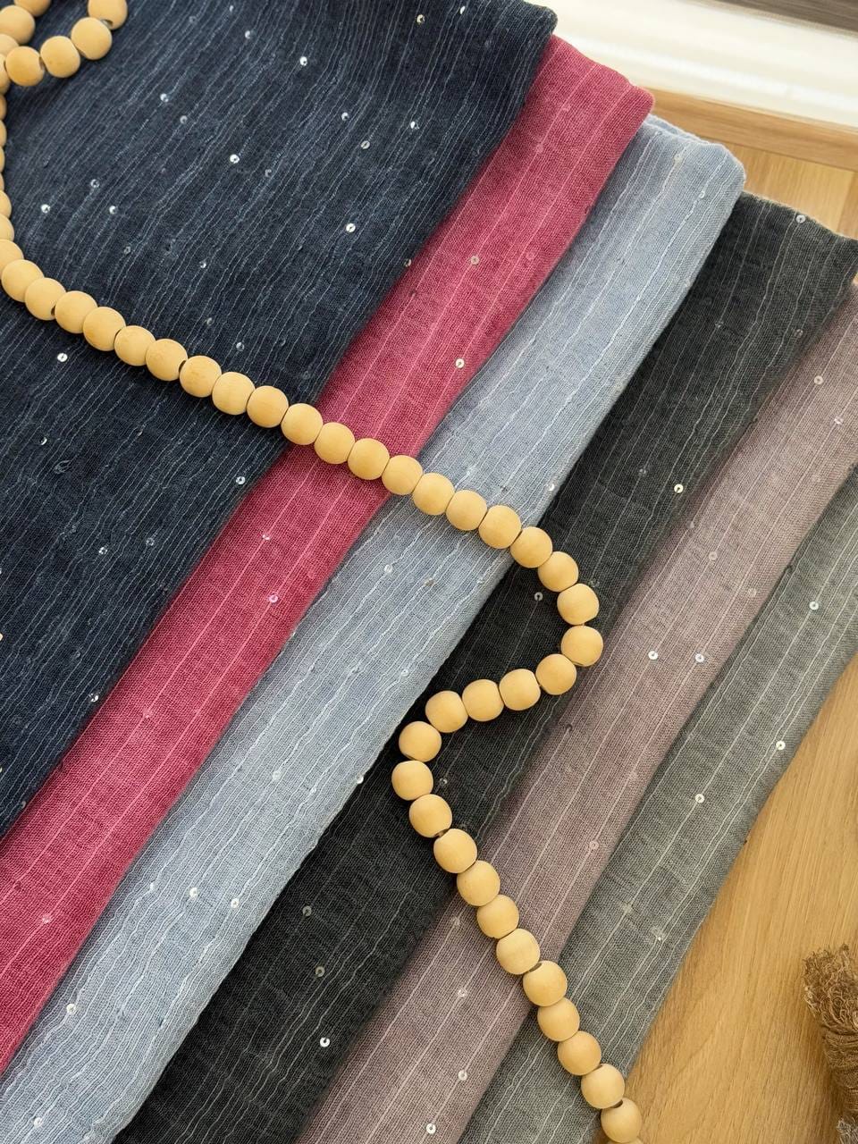 3040-شال کنف پولکی