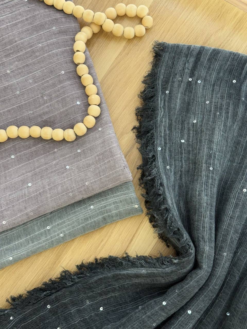 3040-شال کنف پولکی