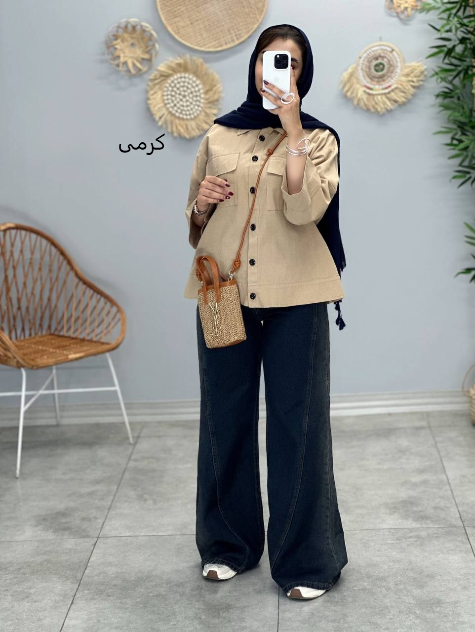 3041-کت لینن ملیکا