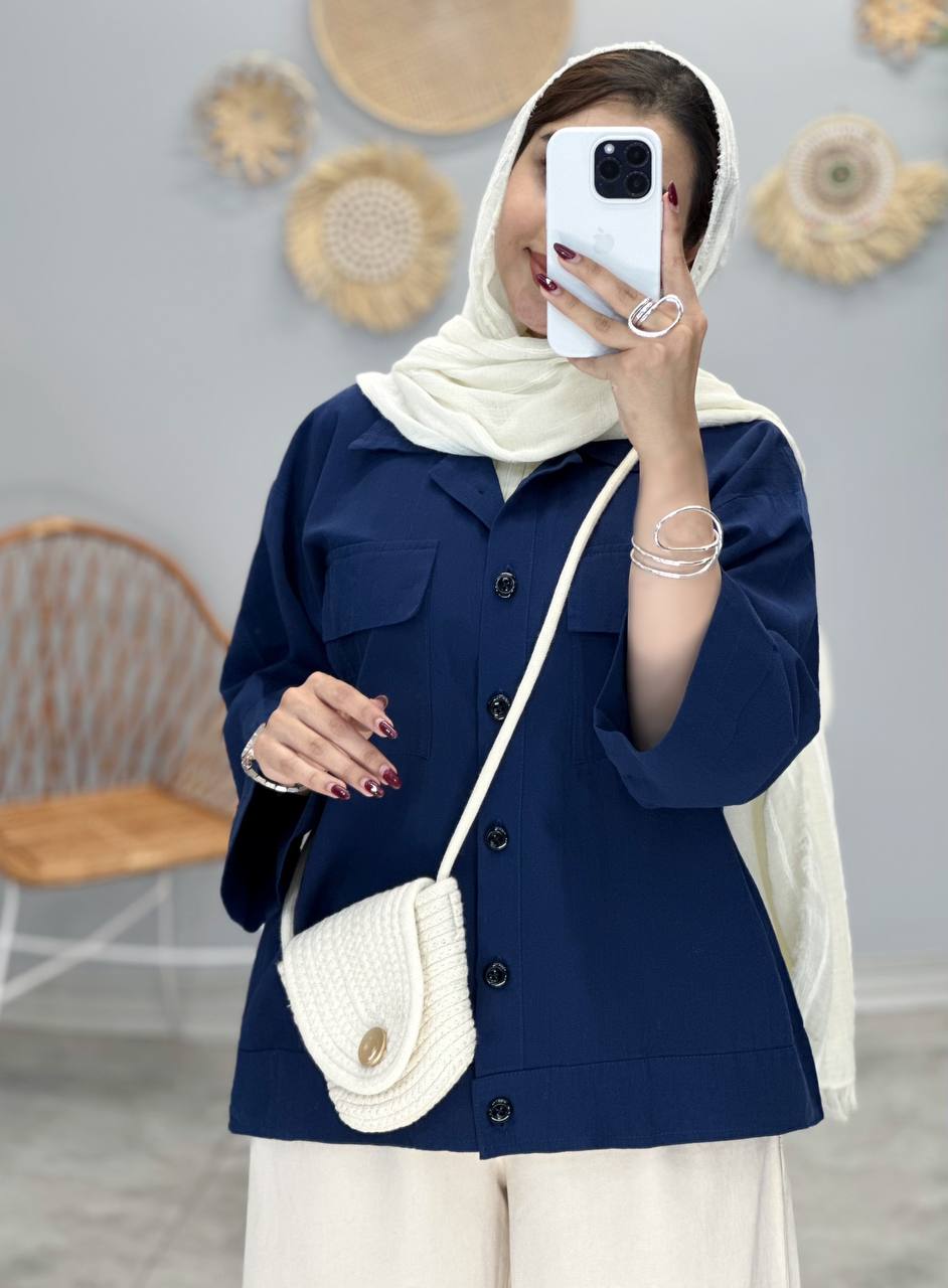 3041-کت لینن ملیکا