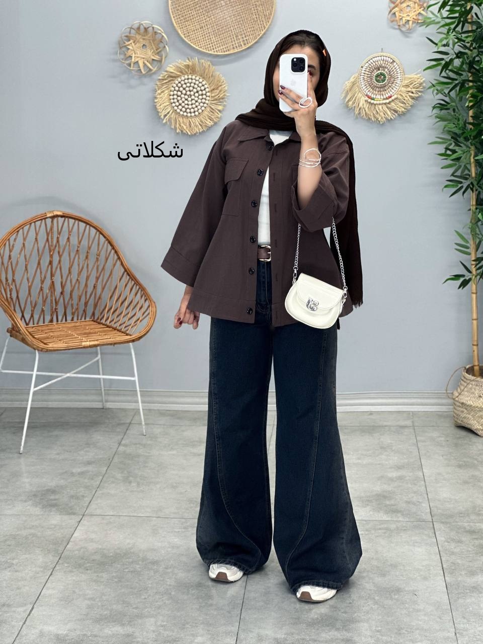 3041-کت لینن ملیکا