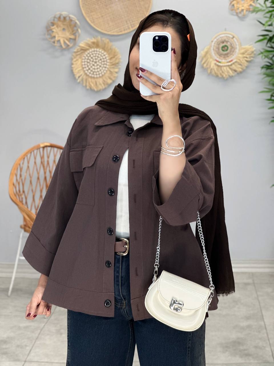 3041-کت لینن ملیکا