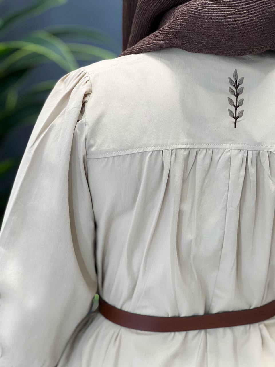 3044-پیراهن بلند شینا