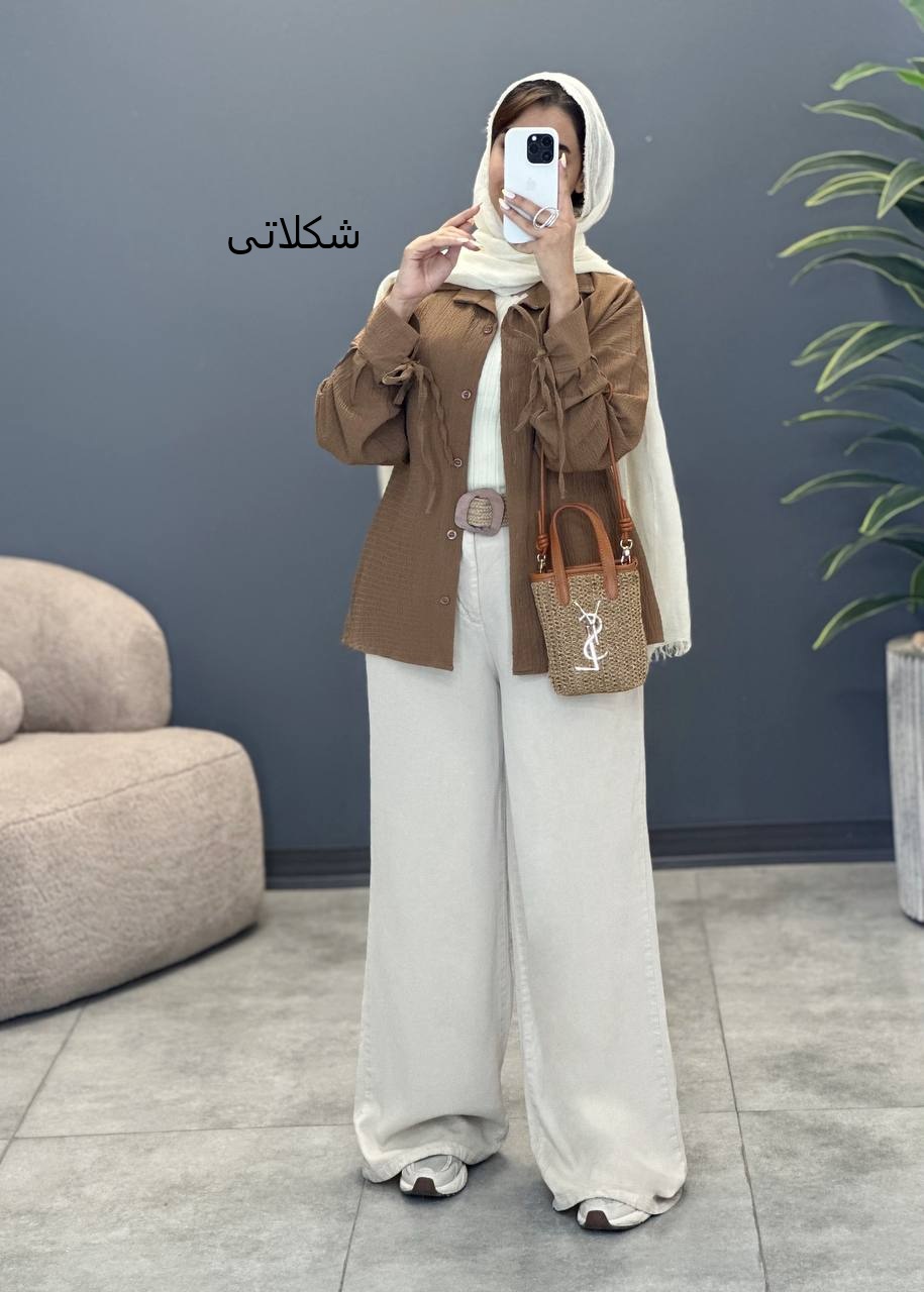 3046-شومیز بندی اطلس