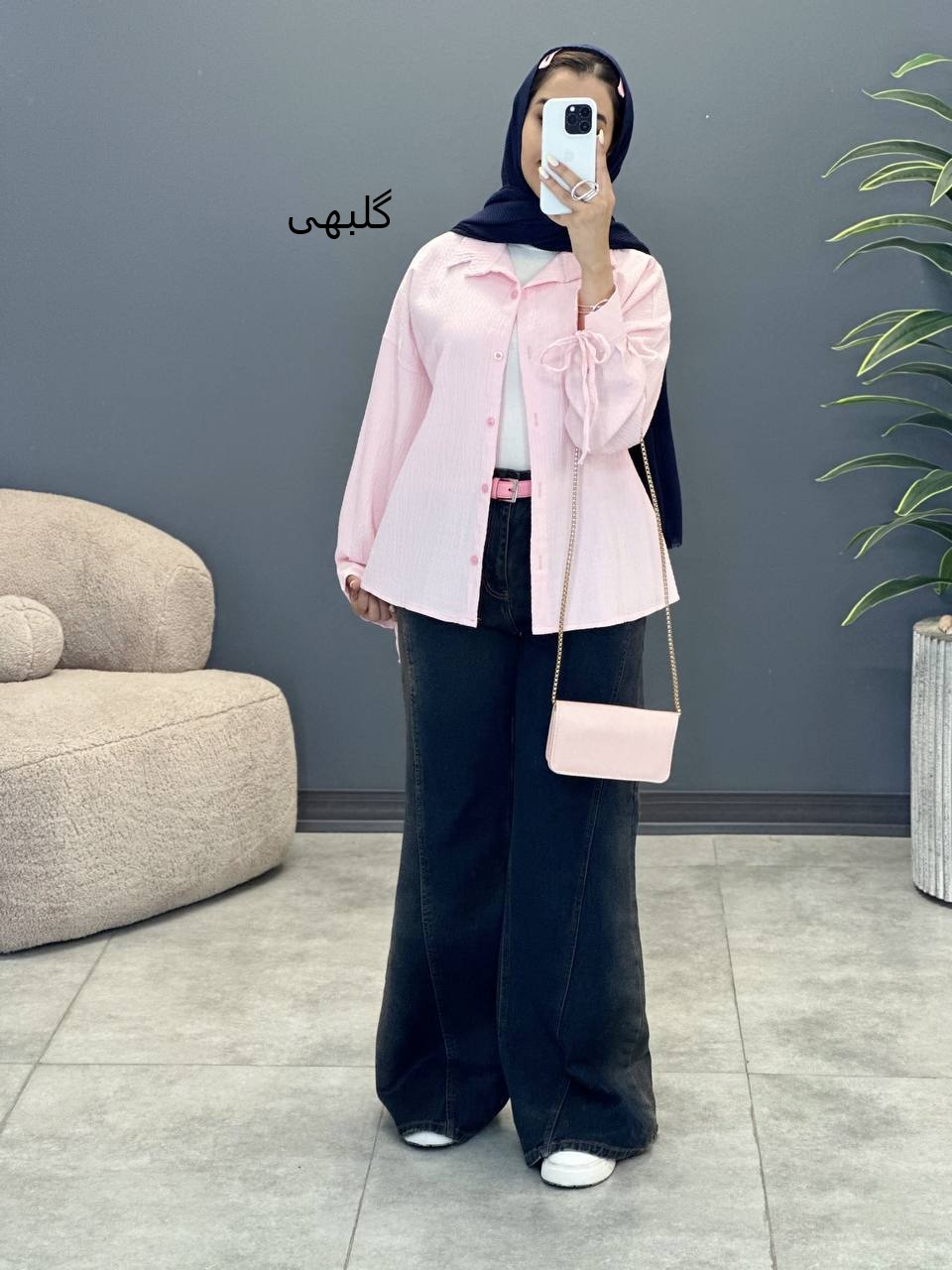 3046-شومیز بندی اطلس