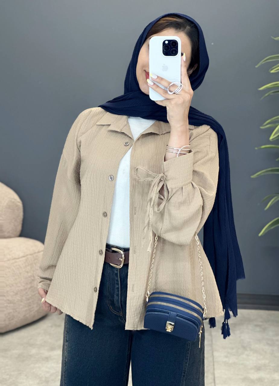 3046-شومیز بندی اطلس