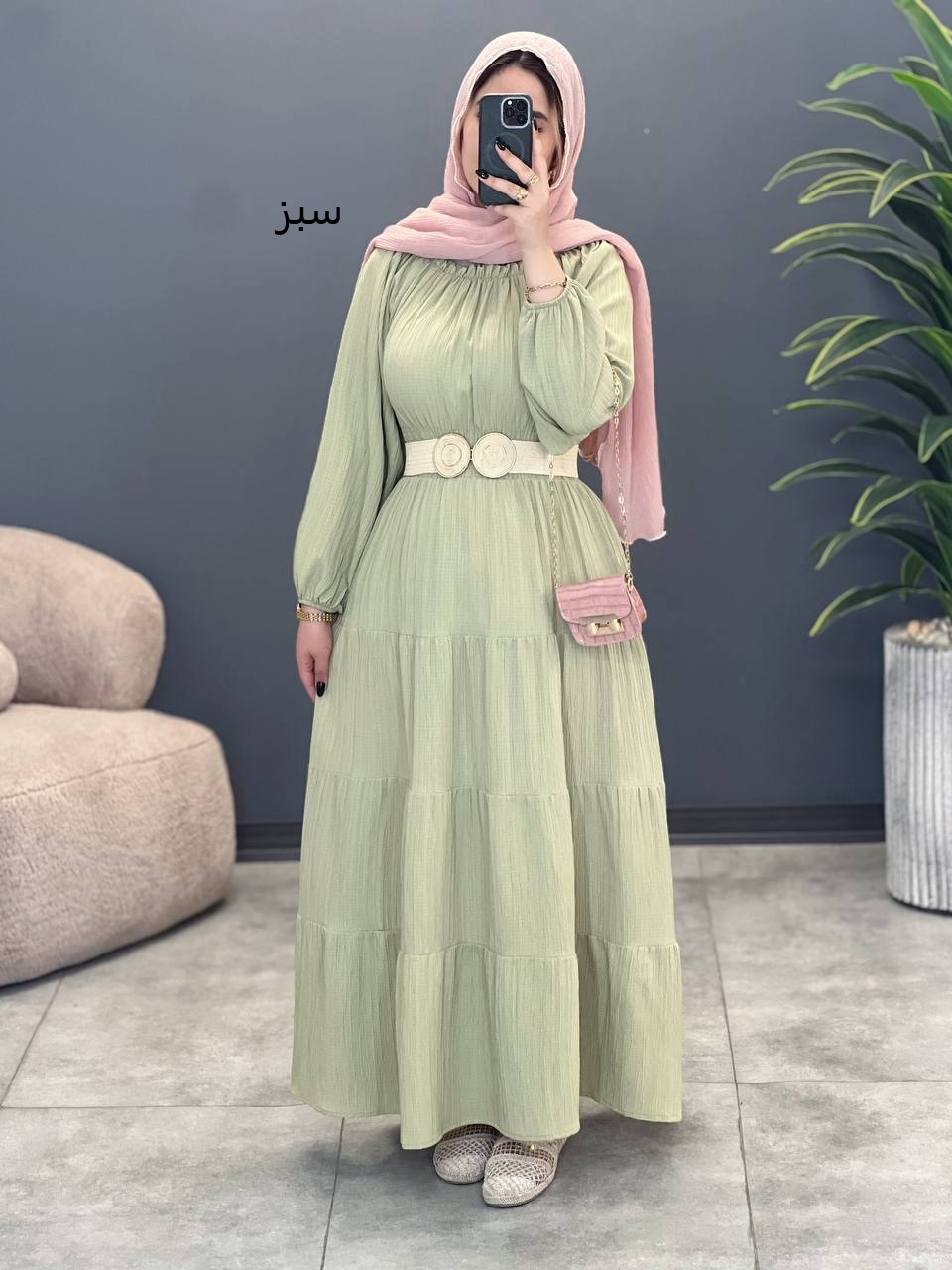 3047-پیراهن مینا