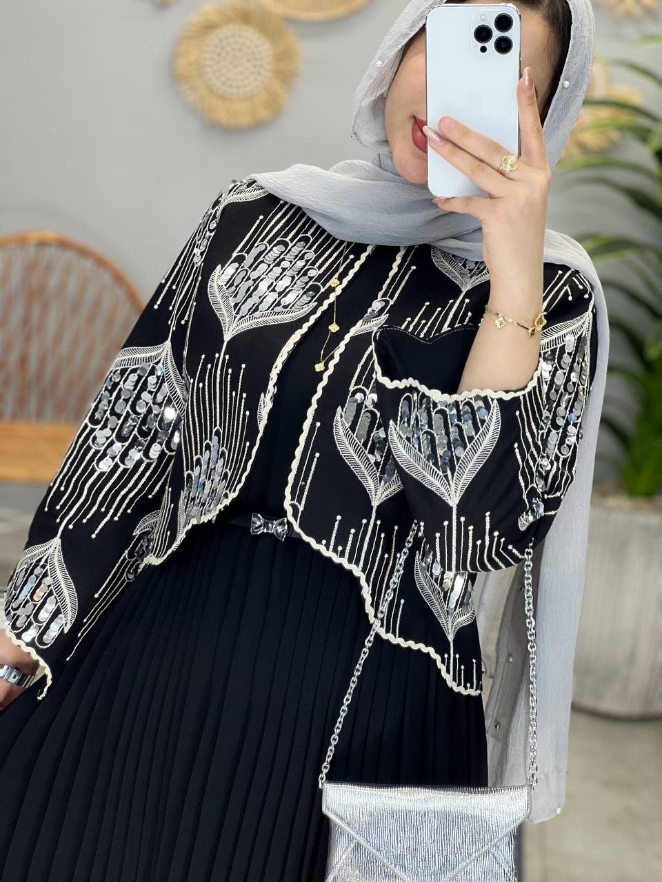 3050-کت و سارافن شاپرک(ویژه محرم)