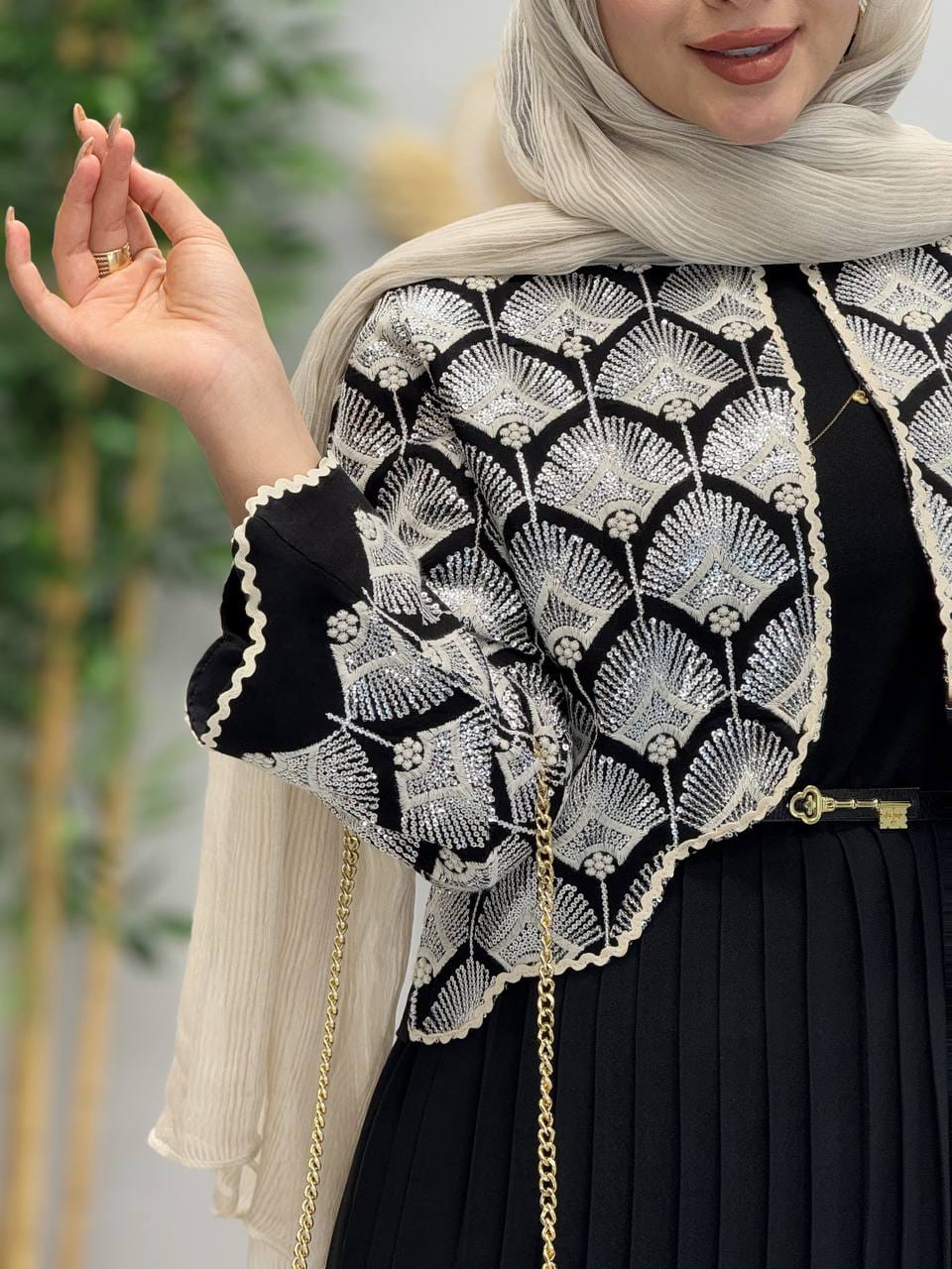 3050-کت و سارافن شاپرک(ویژه محرم)