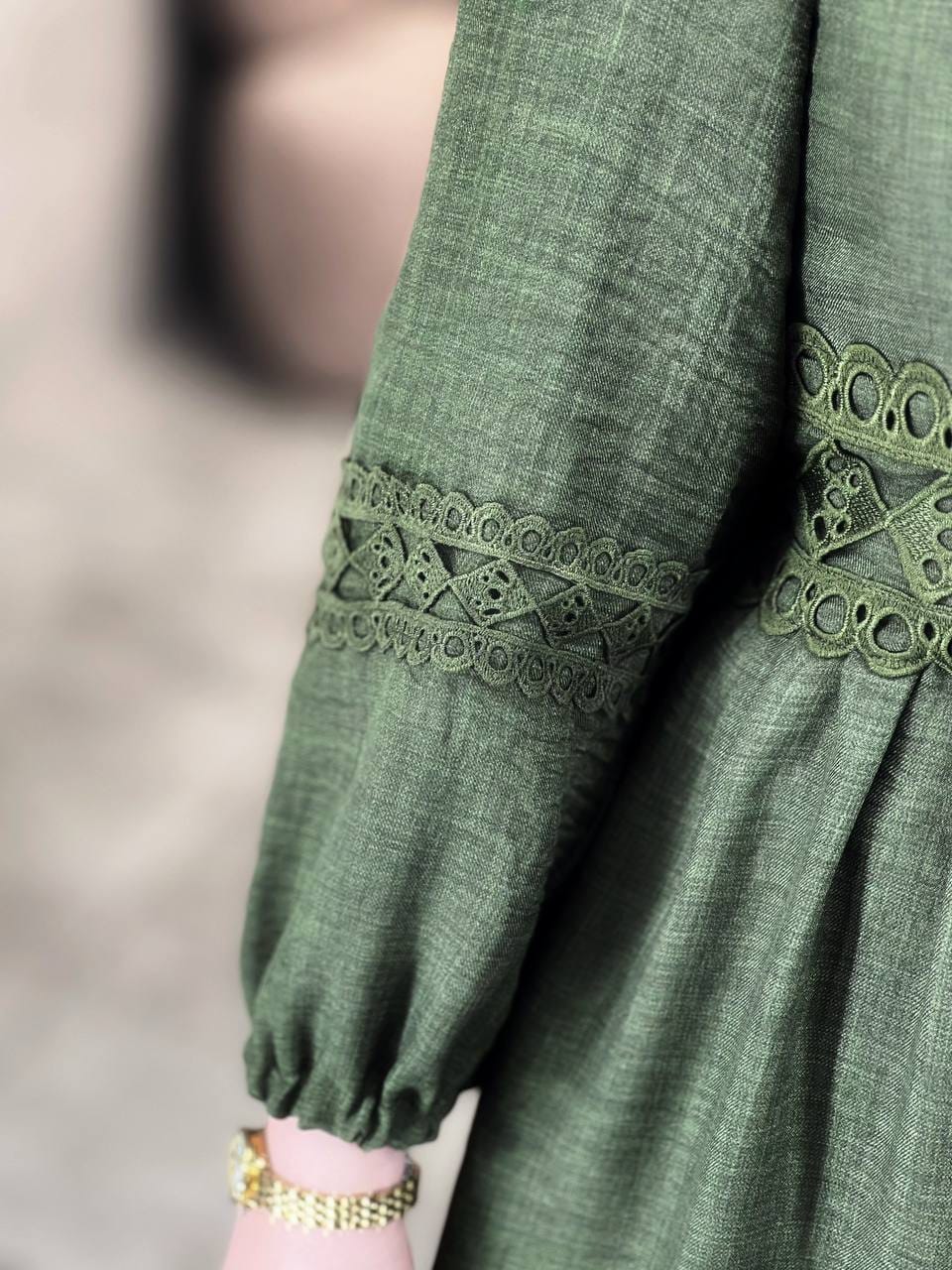 3052-پیراهن بلند بهاره