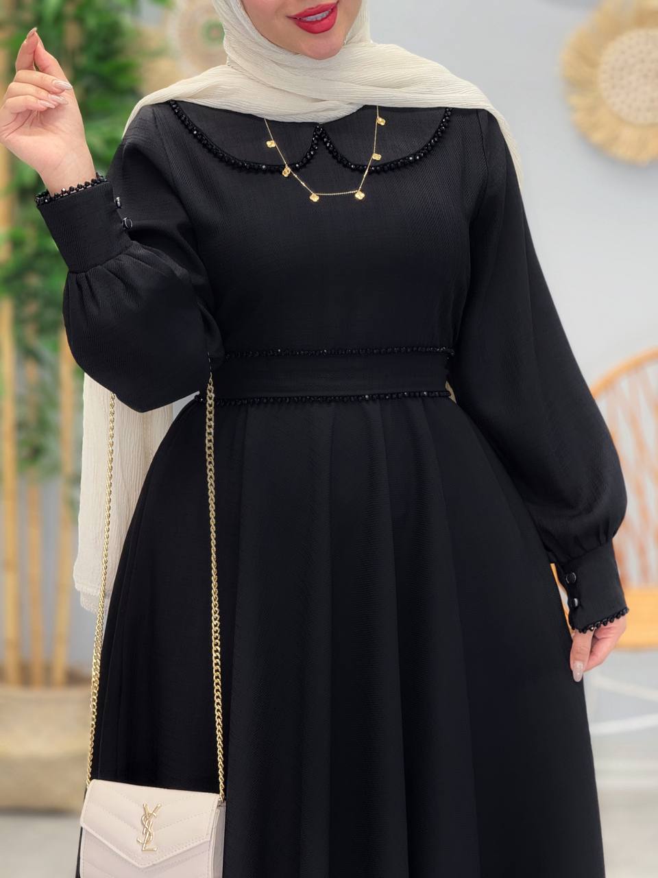 3053-پیراهن مزونی شارلوت