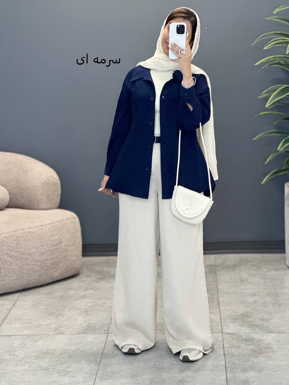 3055-شومیز نارین