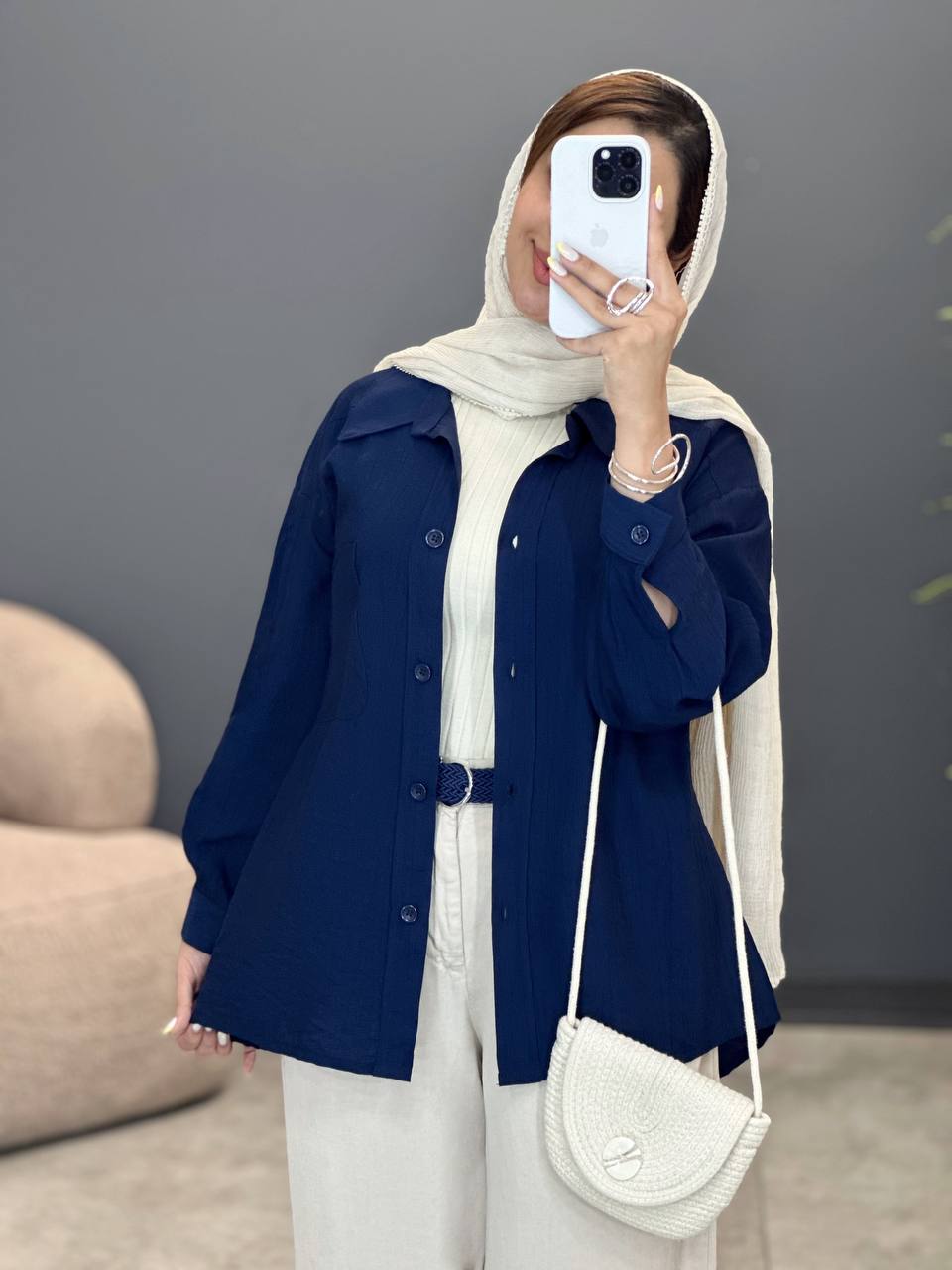 3055-شومیز نارین