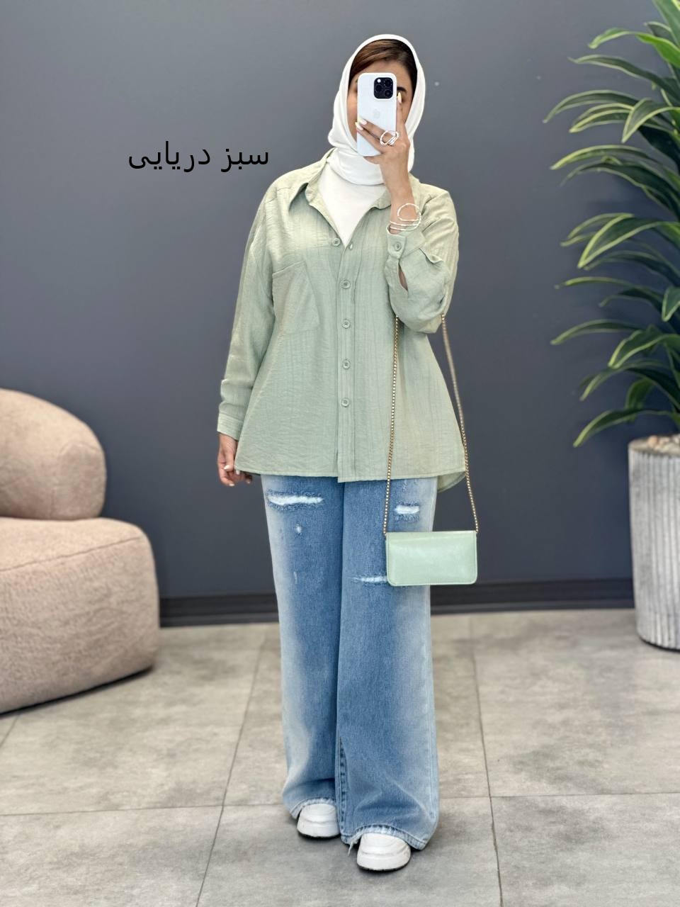 3055-شومیز نارین