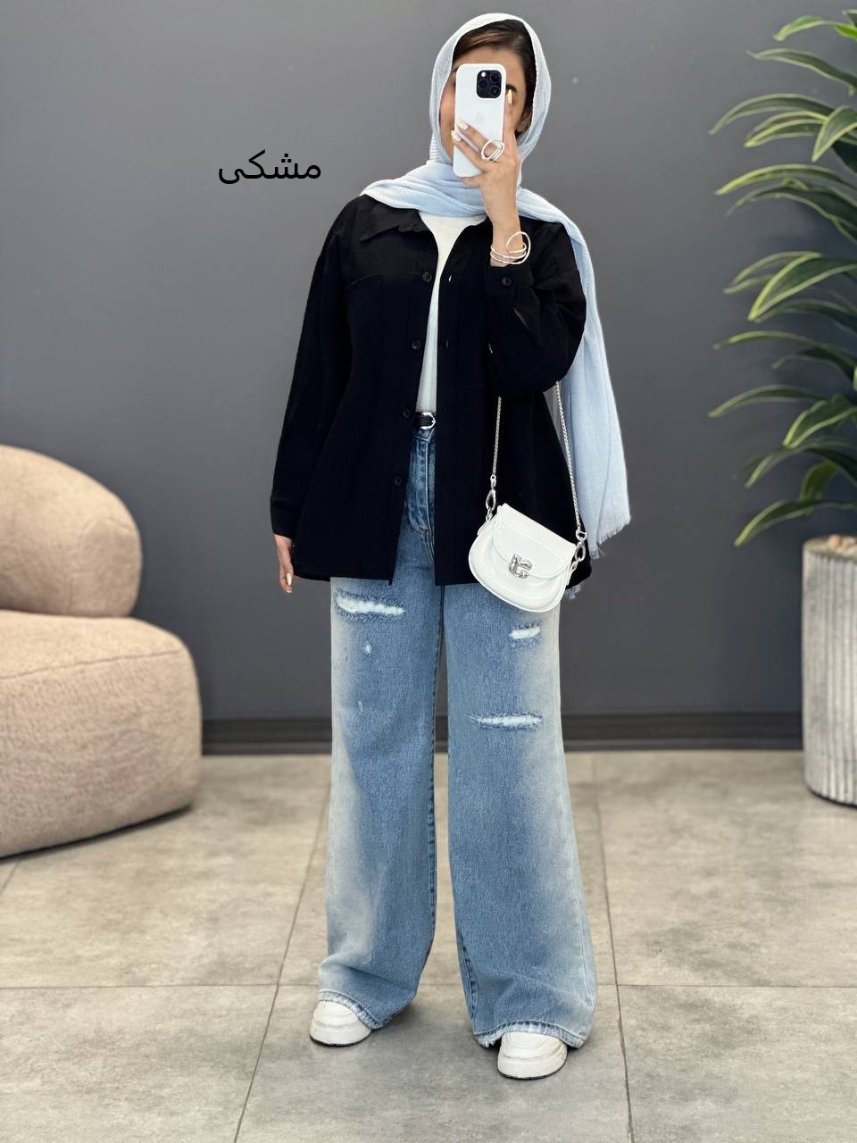 3055-شومیز نارین