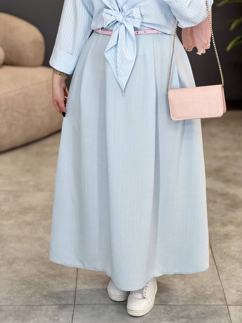 3056-شومیز و دامن آلیسا