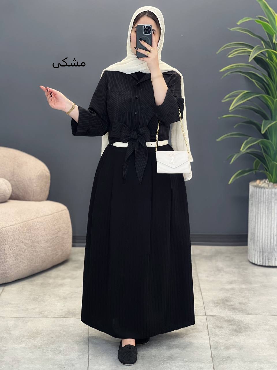 3056-شومیز و دامن آلیسا