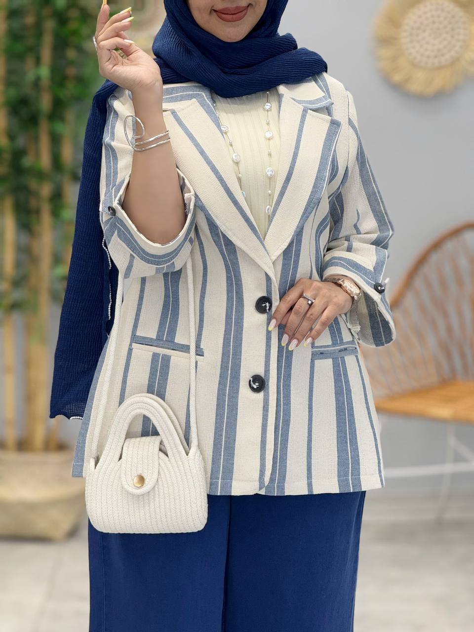 3062-کت کنفی راه راه