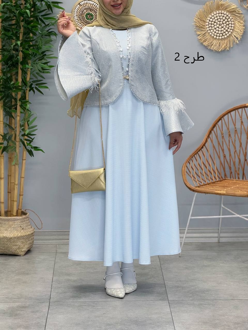 3063-دو تیکه مزونی عروسک