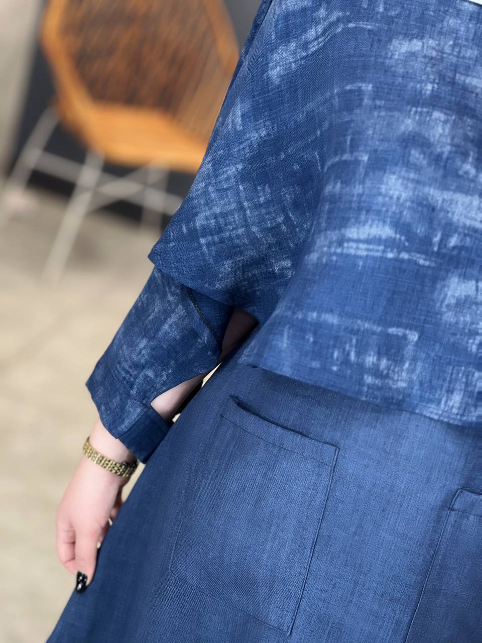 3065-کت و سارافن پروانه