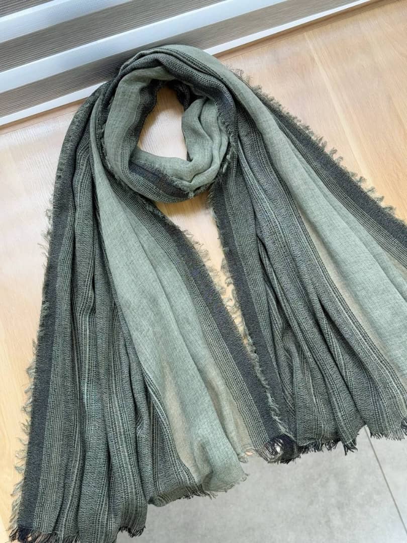 3066-شال صدف راه راه