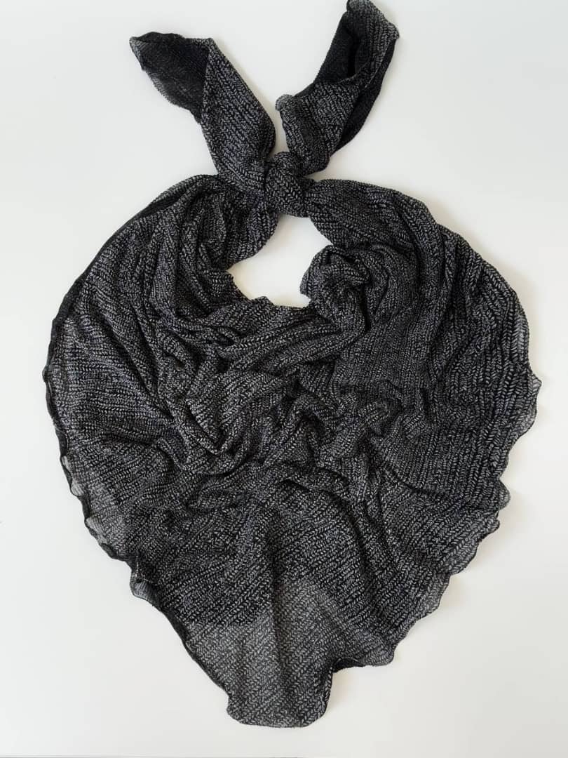 3067-روسری شنی طرح بندی