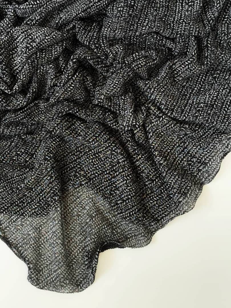 3067-روسری شنی طرح بندی