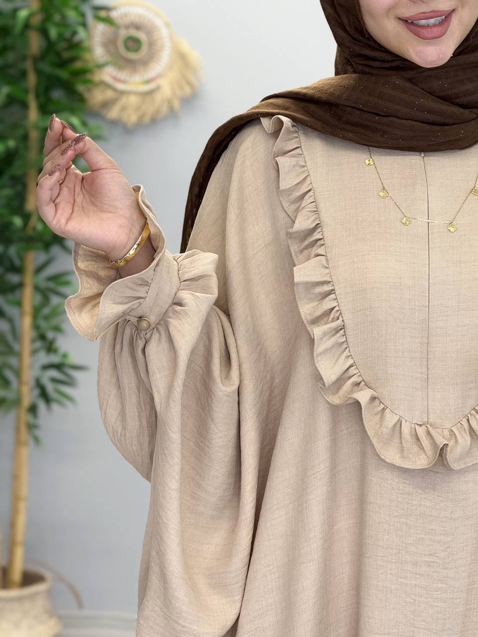 3073-عبایی مزونی حنانه