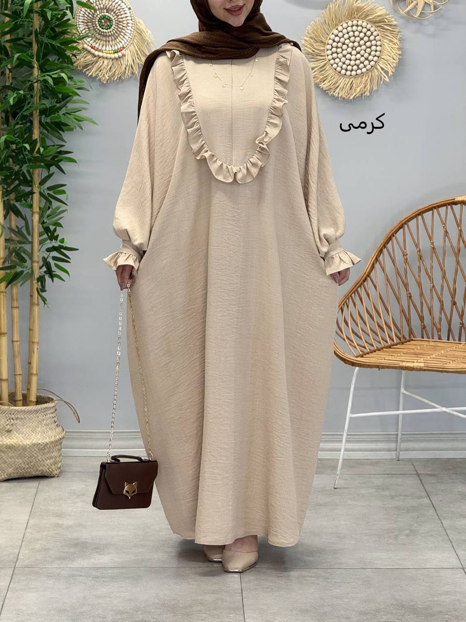 3073-عبایی مزونی حنانه