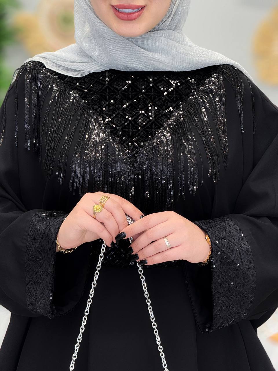 3079-عبایی مزونی حسنا