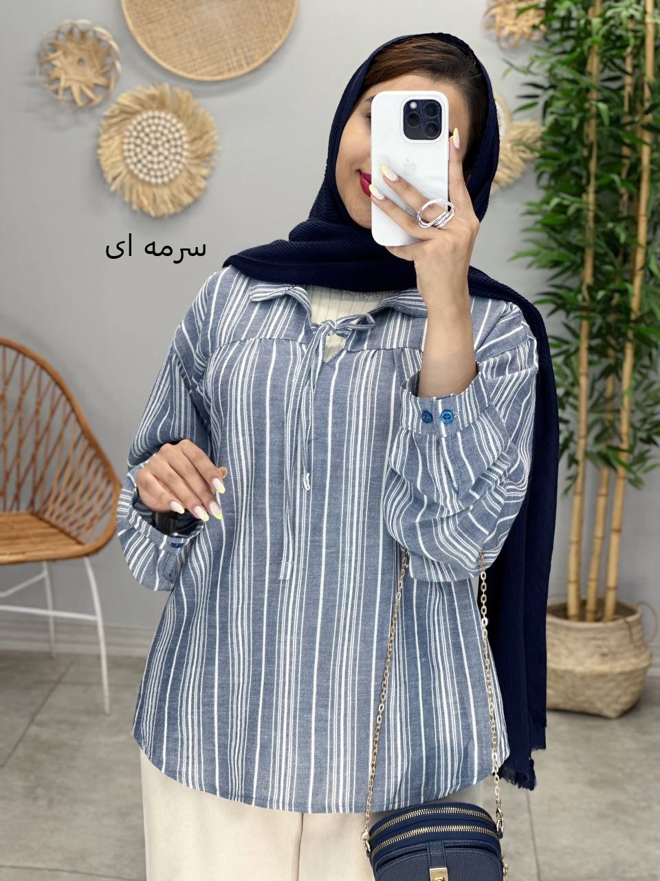 3084-شومیز رامیلا