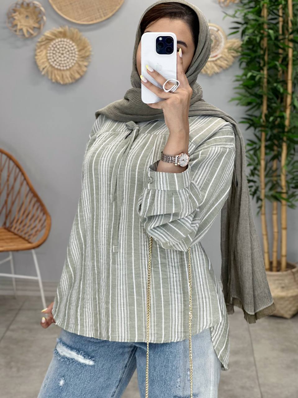 3084-شومیز رامیلا