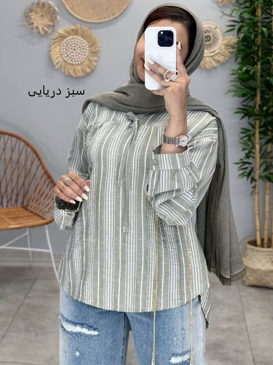 3084-شومیز رامیلا