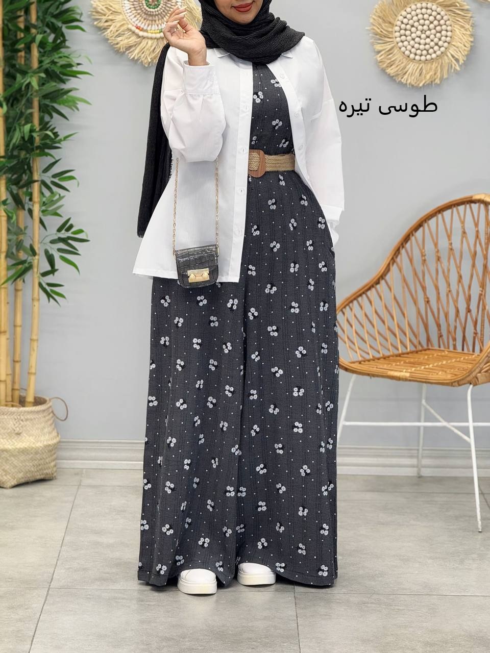 3085-ست سه تیکه گلنار