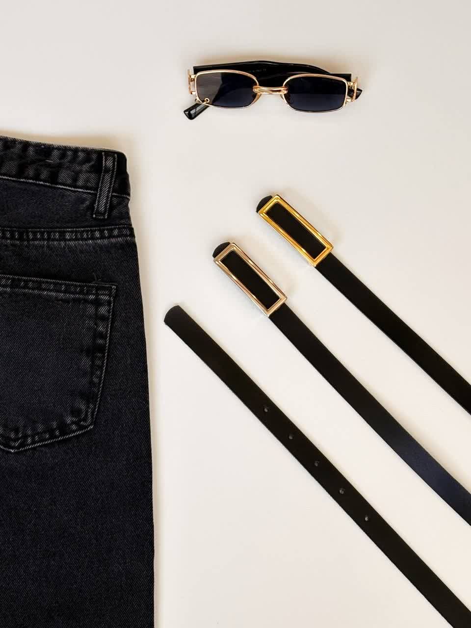 3097-کمربند 2سانت چرم وارداتی