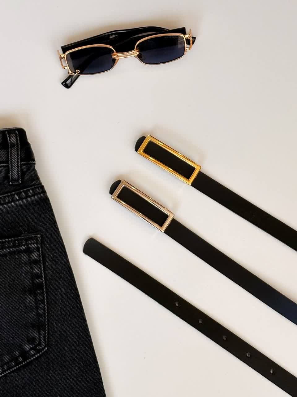 3097-کمربند 2سانت چرم وارداتی