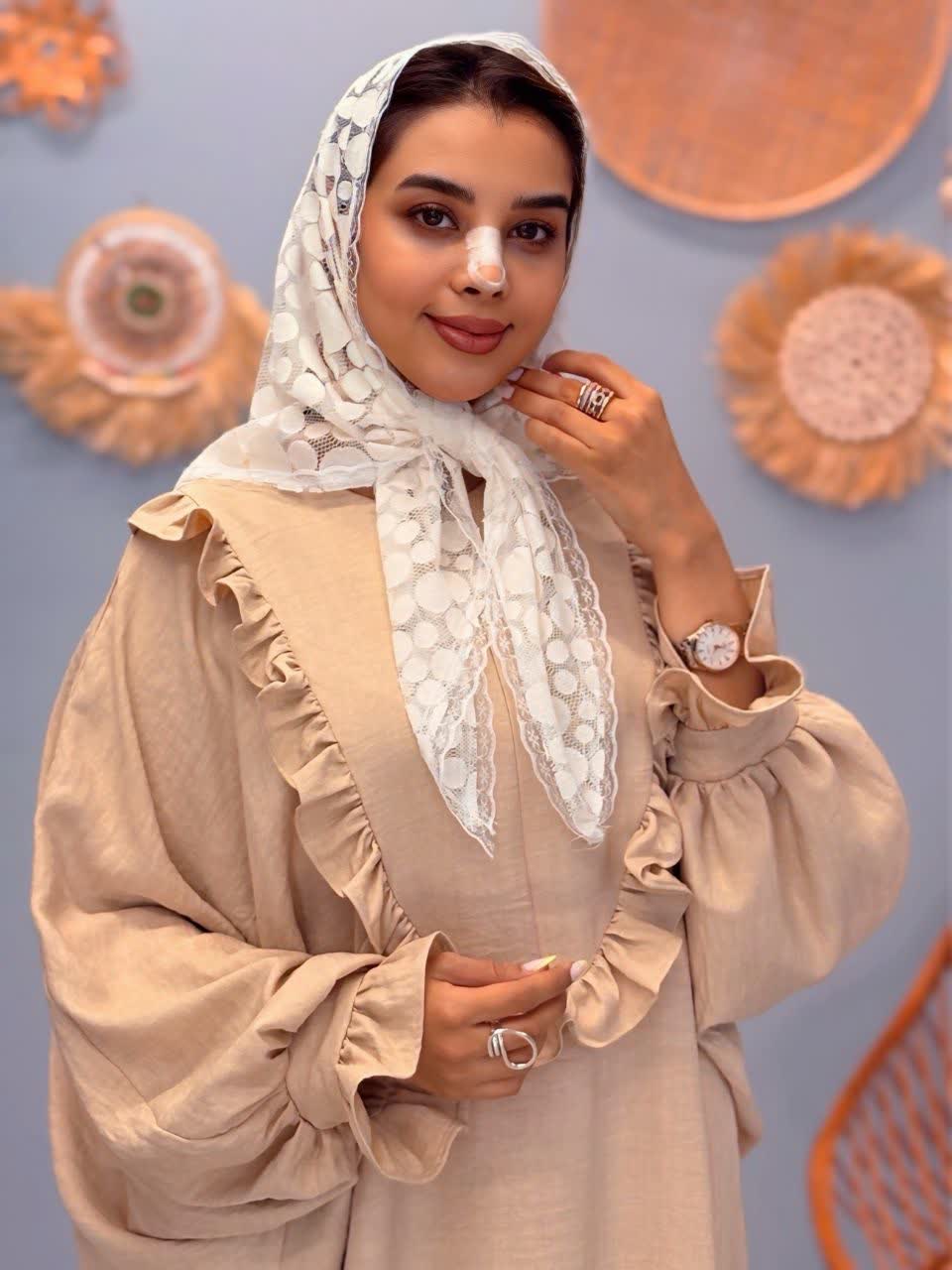 3098-مینی اسکارف گیپور