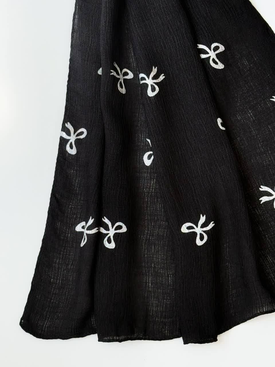 3104-شال نقره کوب پاپیون(ویژه محرم)