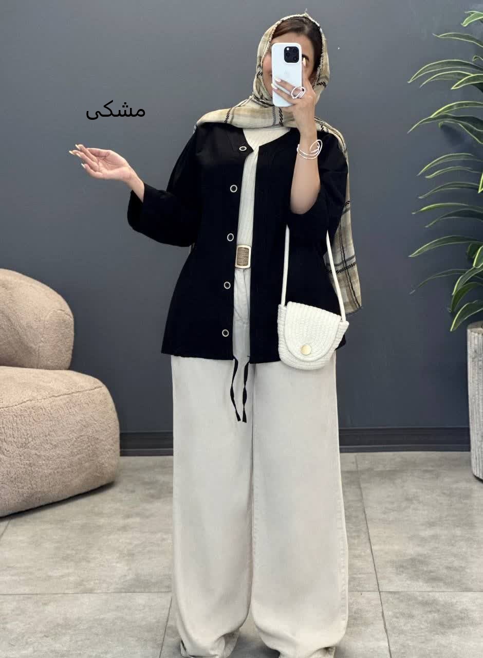 3109-کت کتان پیله