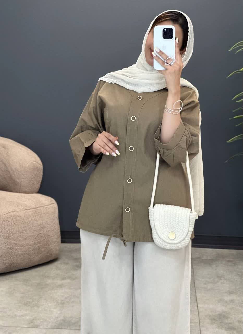 3109-کت کتان پیله