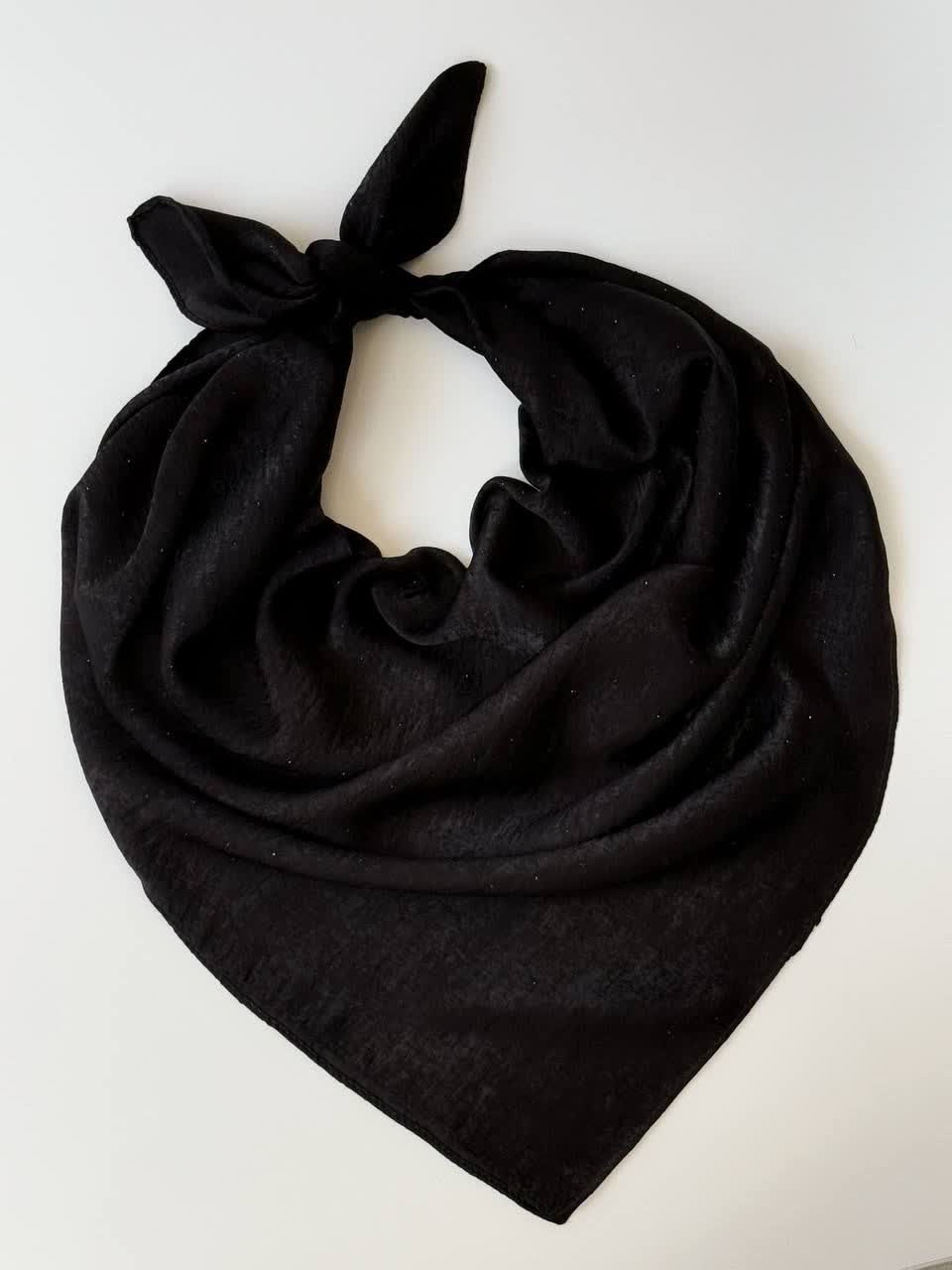 3114-روسری نگین بارونی کوپرا(ویژه محرم)