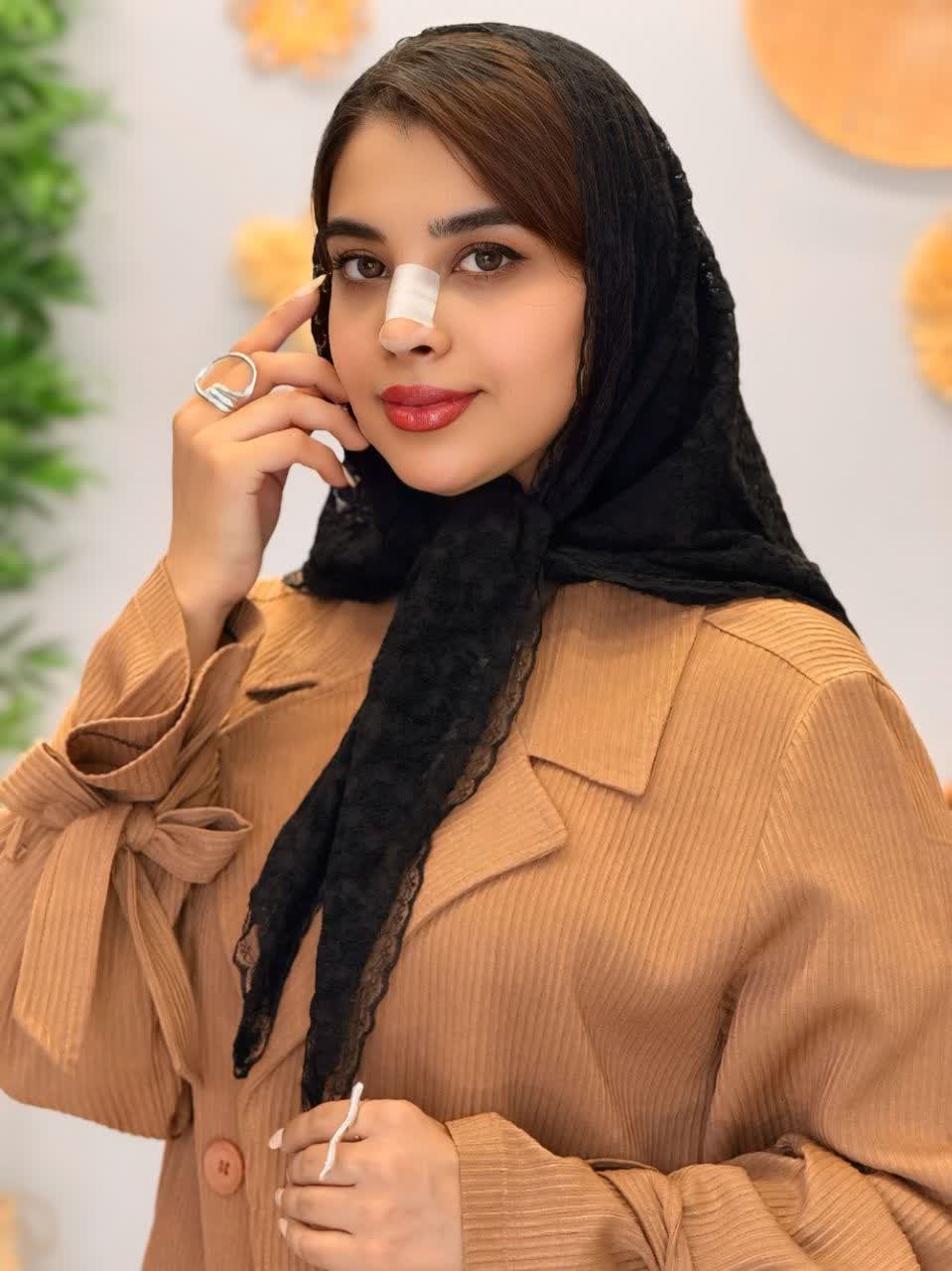 3125-مینی اسکارف گیپور(ویژه محرم)